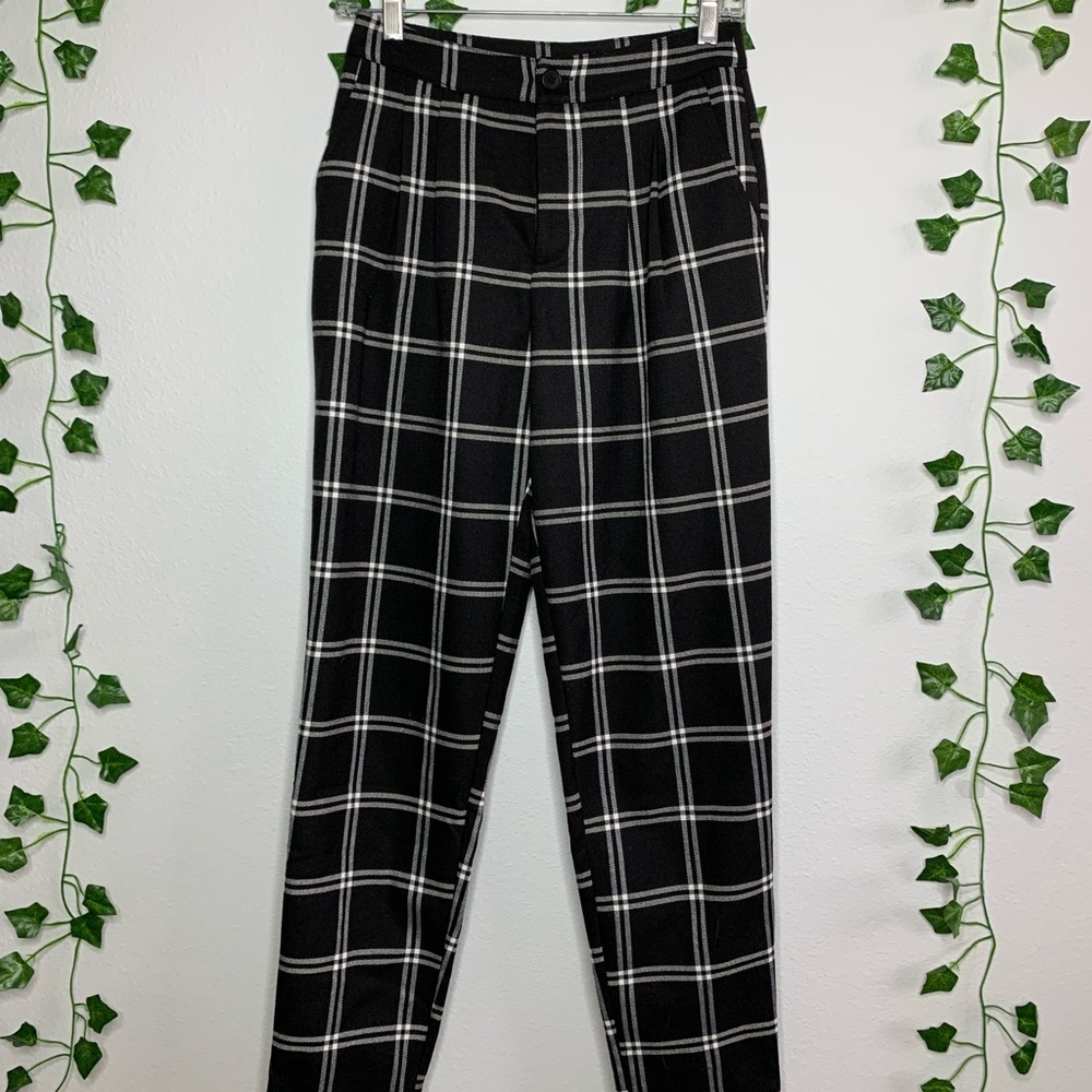 plaid pants